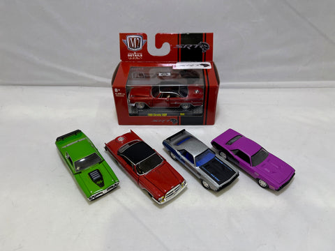 # 00299 - M2 Charger Cuda 300F Loose + Boxed Base Swaps - 5 Pcs.