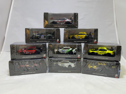 # 01105 - Sparks Race Bentleys - 9 Pcs. (Plus 2 Hot Wheels)