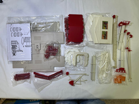 # 01117 - ERTL 1:64 Grain Feed Set w/Extra Pieces - Incomplete (See Desc.)