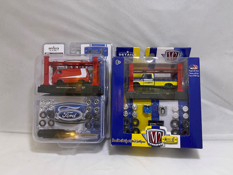 # 01142 - M2 Machines Model-Kit Lot #1 - 4 Pcs.