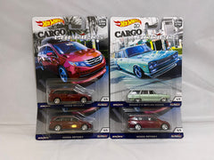 # 01148 - HW Car Culture Cargo Carriers Honda/Nissan Lot - 4 Pcs.