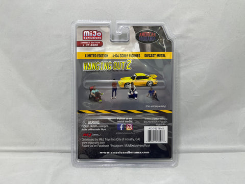 American Diorama Hanging Out 2 Figures - MiJo Exclusive  - 6 Pieces