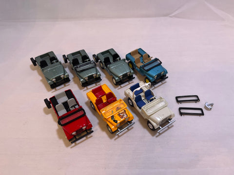 # 00167 - JL Jeep CJs - 7 Pcs.