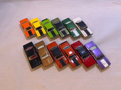 # 00217 - JL Plymouth GTXs - 12 Pcs.