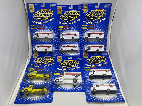 # 00250 - 1:64 Road Champs Collection- Loose/Packaged - 38 Pcs.
