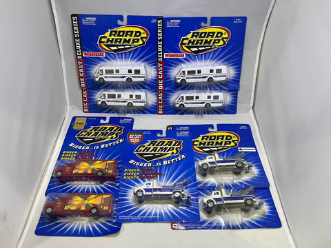 # 00250 - 1:64 Road Champs Collection- Loose/Packaged - 38 Pcs.