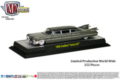 M2 Machines Stretch Rods EXCLUSIVE RELEASE - 1959 Cadillac - Charcoal Gray