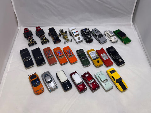 # 00317 - JL + Racing Champions Movie Cars + Customs - 25 Pcs.