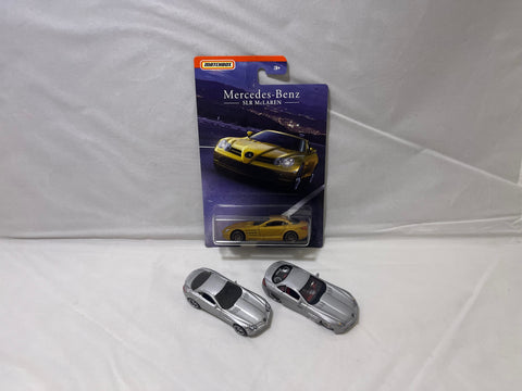 # 00321 - Matchbox + Maisto Mercedes SLR McClaren - 3 Pcs.