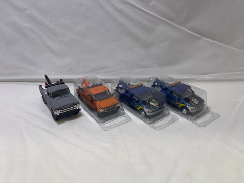 # 00323 - JL Rebel Rod Tow Truck Lot - 4 Pcs.