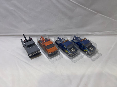 # 00323 - JL Rebel Rod Tow Truck Lot - 4 Pcs.