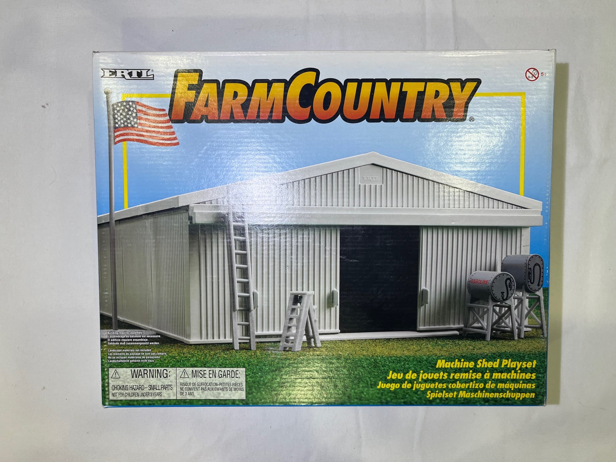 Ertl Machine Set # 01114 - ERTL 1:64 Machine Shed - New + Complete | MINI-MOTORS, Inc