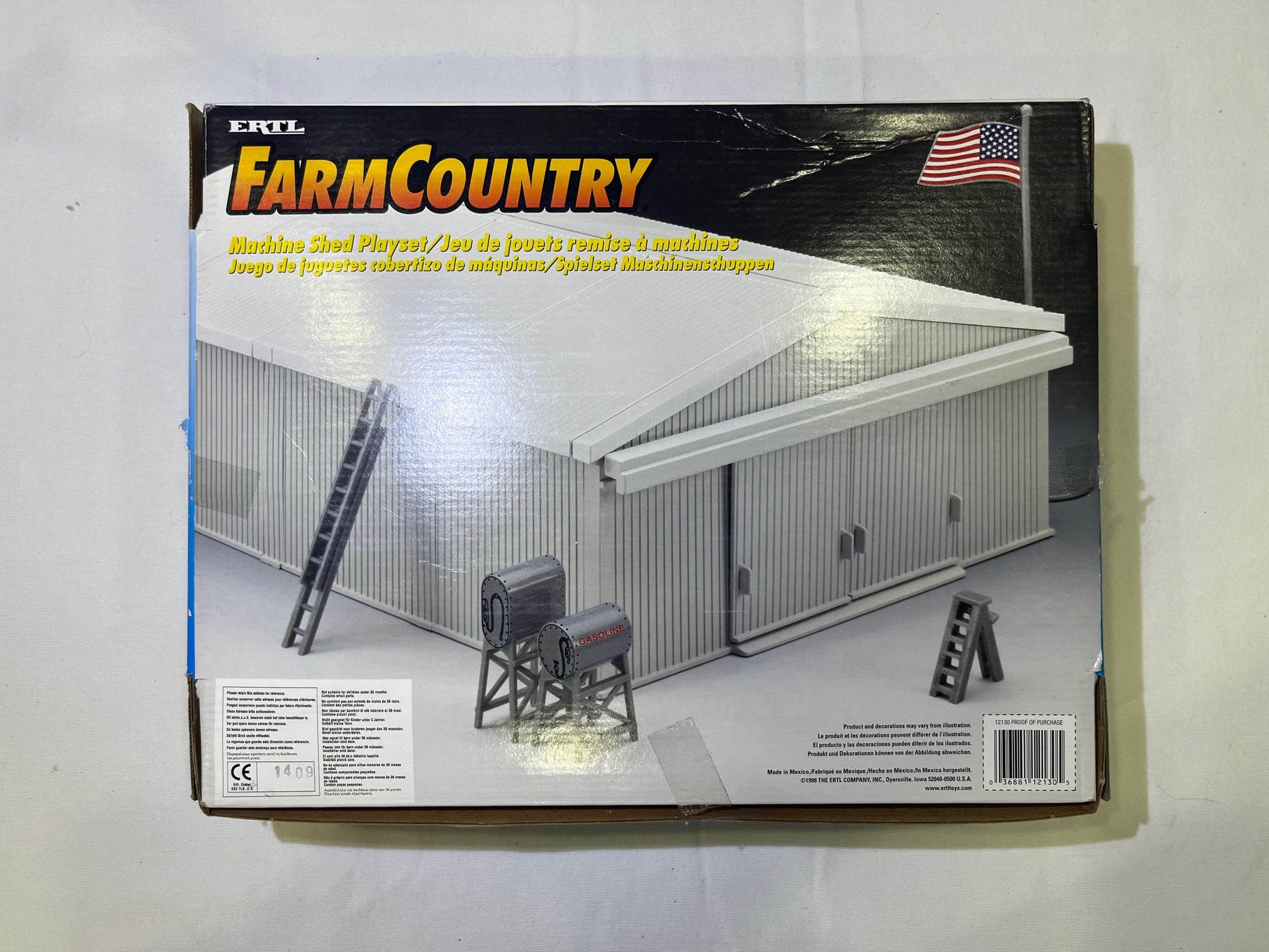 Ertl Machine Set # 01114 - ERTL 1:64 Machine Shed - New + Complete | MINI-MOTORS, Inc