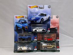 # 01130 - HW Car Culture Toyota Full Set - 5 Pcs.