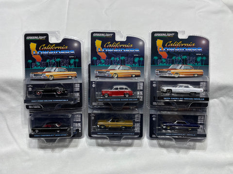 # 01221 - 1:64 GL Lowriders Series 3, 4, 5 Lot - 16 Pcs.