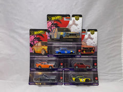 # 01240 - HW Car Culture Japan Historics Series 4 - Full Set - 5 Pcs.