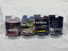 # 01249 - 1:64 GL Cuda + Challenger Lot + Bonus - 4 Pcs.