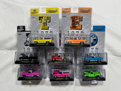 # 01277 - 1:64 M2 LE "DIECASTZ" Chevrolet Cheyenne Full Set - 8 Pcs.