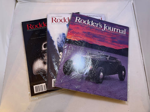 # 02016 - "Rodder's Journal" 3 Magazine Bundle