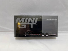 Mini GT Car Haul Trailer - Black - 1 Piece