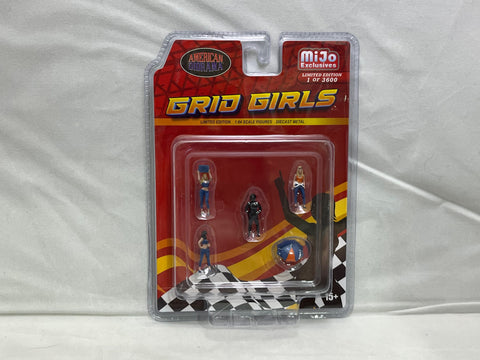 American Diorama Grid Girls Figures - MiJo Exclusive  - 5 Pieces