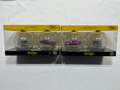 # 01267 - 1:64 M2 Machines 2024 Ornaments Dodge Challenger R/T - 2 Sets, 4 Pcs.