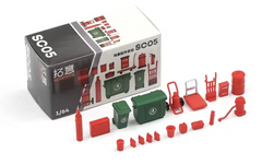 1/64 Garage Equipments Accessory Set  - 19 Pieces