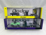 # 01272 - 1:64 M2 Machines Dodge Pickups/Vans w/Trailers - SOLD AS-IS - 3 Pcs.