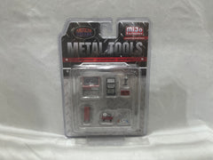 American Diorama Metal Tools Figures - MiJo Exclusive  - 7 Pieces + Extras