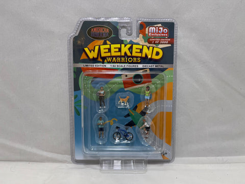 American Diorama Weekend Warriors Figures - MiJo Exclusive  - 6 Pieces