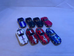 # 00173 - JL Shelby Daytona's + Cobras - 8 Pcs.