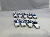 # 00242 - Racing Champions Miami Dade Police Cars - 9 Pcs.