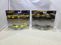 # 01039 - Hot Wheels Premium 2-Car Sets - 2 Pcs.