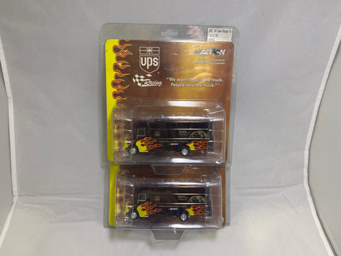 # 01061 - 1:64 Action Collectibles UPS Flame Package Car - 2 Pcs.