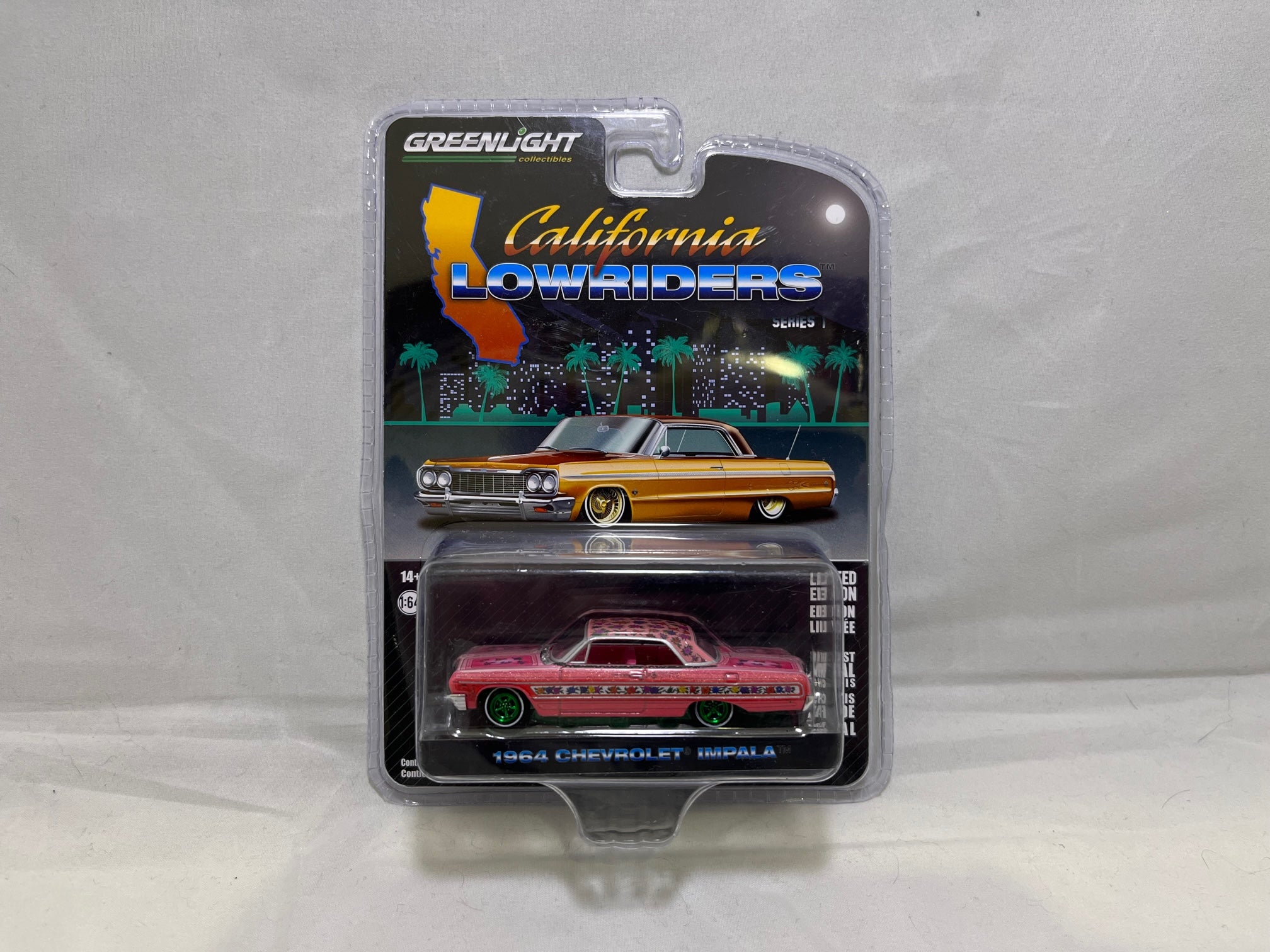 # 01075 - 1:64 GL Lowriders Series 1 1964 Impala Chase - 1 Pc. | MINI ...