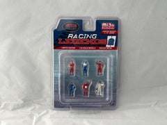 American Diorama Racing Legends 2 Figures - MiJo Exclusive  - 6 Pieces