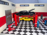 MINI-MOTORS, Inc. - Exclusive Release - Interior/Exterior Garage Diorama Display Kit