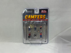 American Diorama Campers Figures - MiJo Exclusive  - 6 Pieces