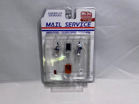 American Diorama Mail Service Figures - MiJo Exclusive  - 6 Pieces