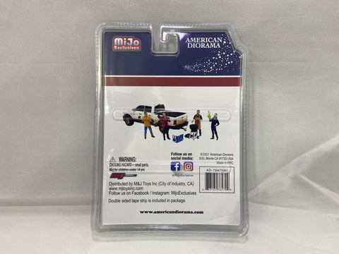 American Diorama Tailgate Party Set - MiJo Exclusive  - 6 Pieces