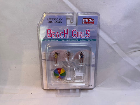 American Diorama Beach Girls Set - MiJo Exclusive - 6 Pieces